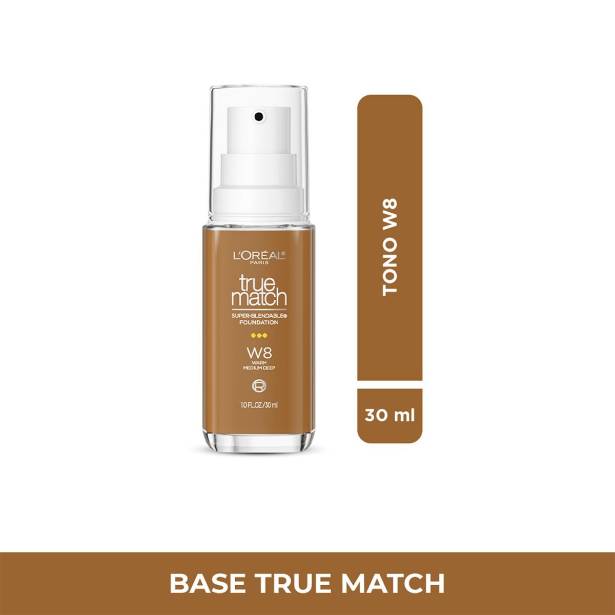 LOREAL PARIS - Base de maquillaje Líquida True Match Loreal Paris 30 ml