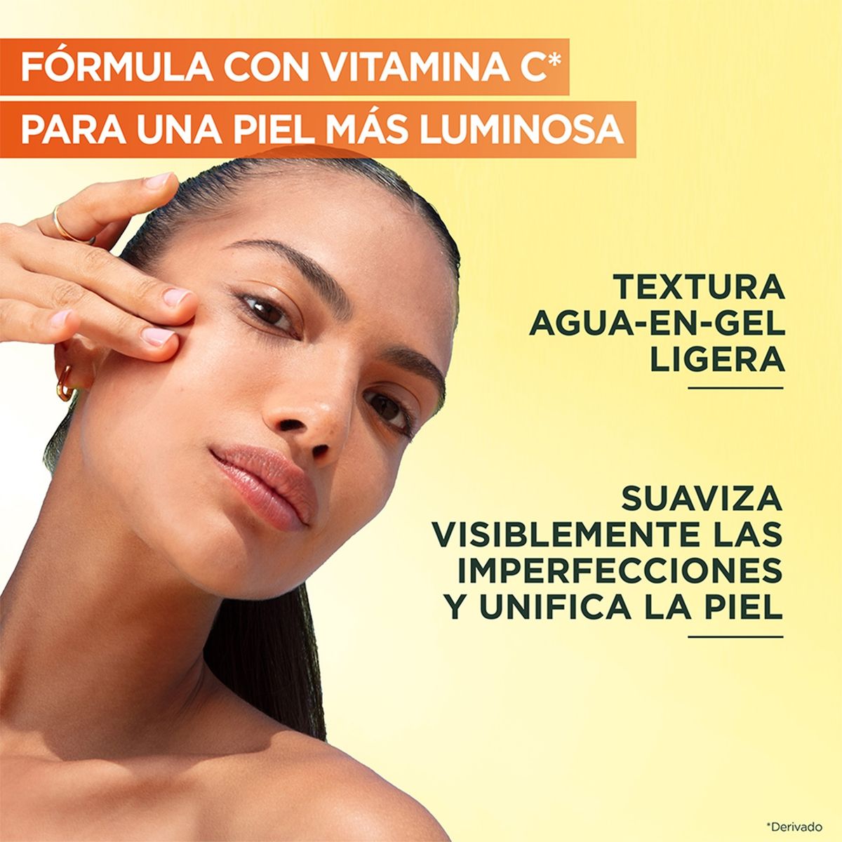 GARNIER - Hidratante facial crema gel Garnier Express Aclara 50ml