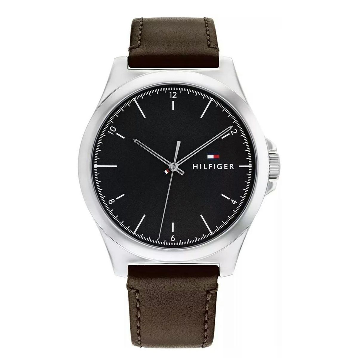 TOMMY HILFIGER - Reloj Tommy Hilfiger para Hombre 1710601 . Reloj Análogo Cuero Marrón