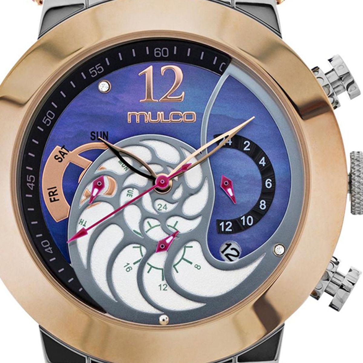 MULCO - Reloj Mulco para Mujer Windmill . Reloj análogo Resina Negro
