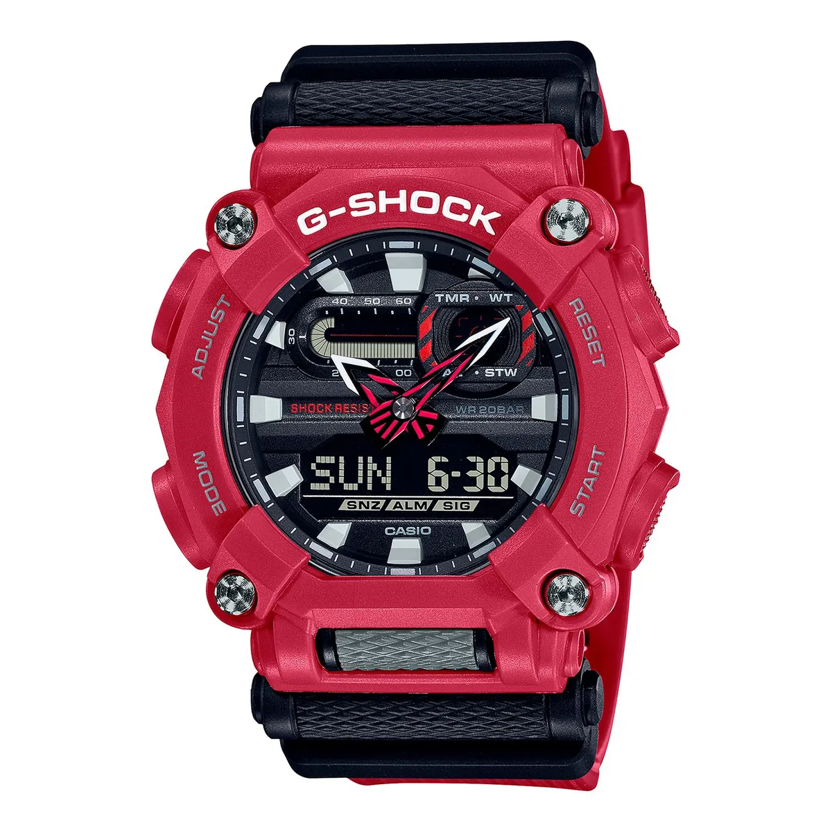 G-SHOCK - Reloj G-Shock para Hombre G-Shock . Reloj análogo/Digital Resina Rojo