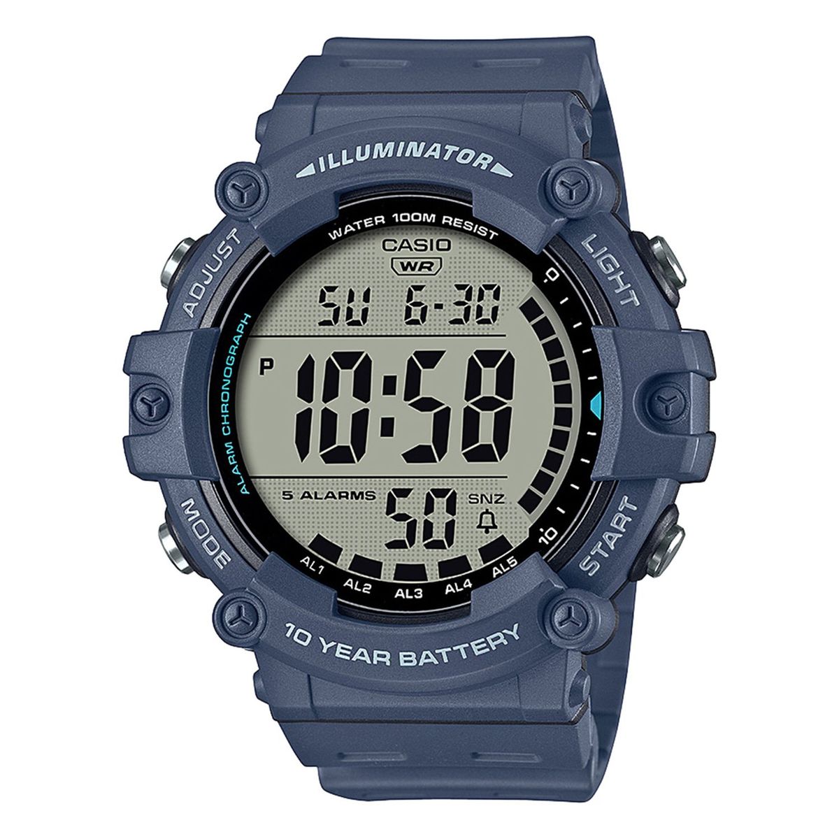 CASIO - Reloj Casio para Hombre Core Mens . Reloj digital Resina Azul