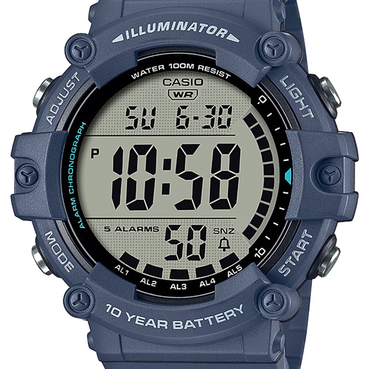 CASIO - Reloj Casio para Hombre Core Mens . Reloj digital Resina Azul