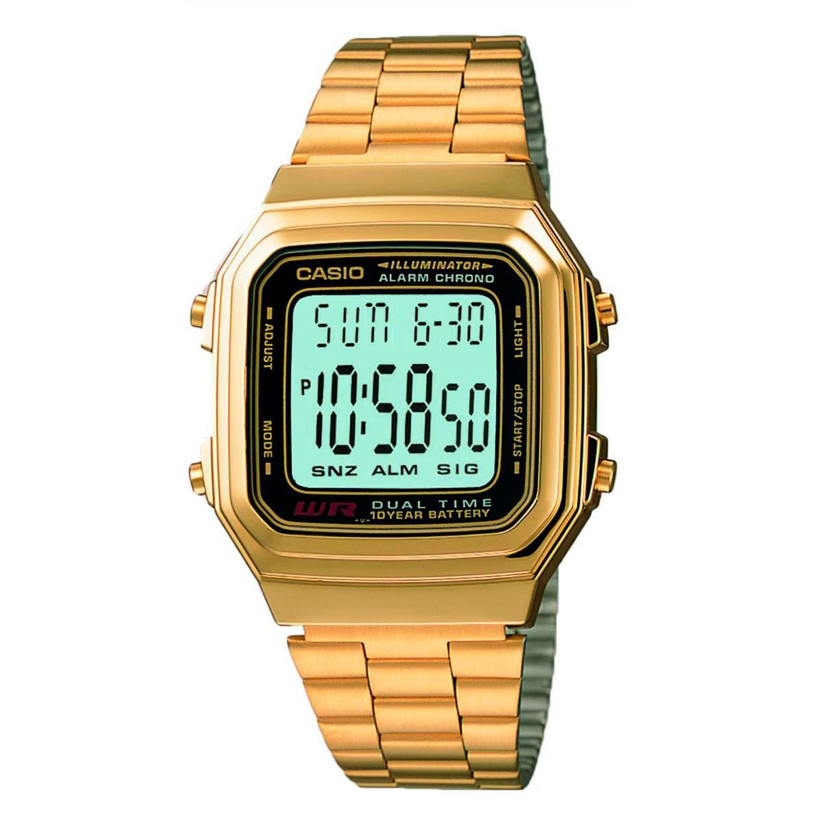 CASIO - Reloj Casio Unisex Core Mens . Reloj digital Resina Dorado