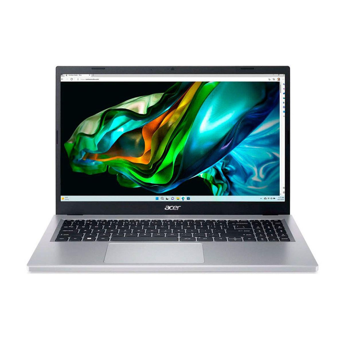 ACER - Portátil Acer Aspire 3 | AMD Ryzen 3 | 8GB de RAM | 512GB SSD de Almacenamiento | Windows 11 | Pantalla 15 pulgadas | A315-24P-R9YS | Computador portátil