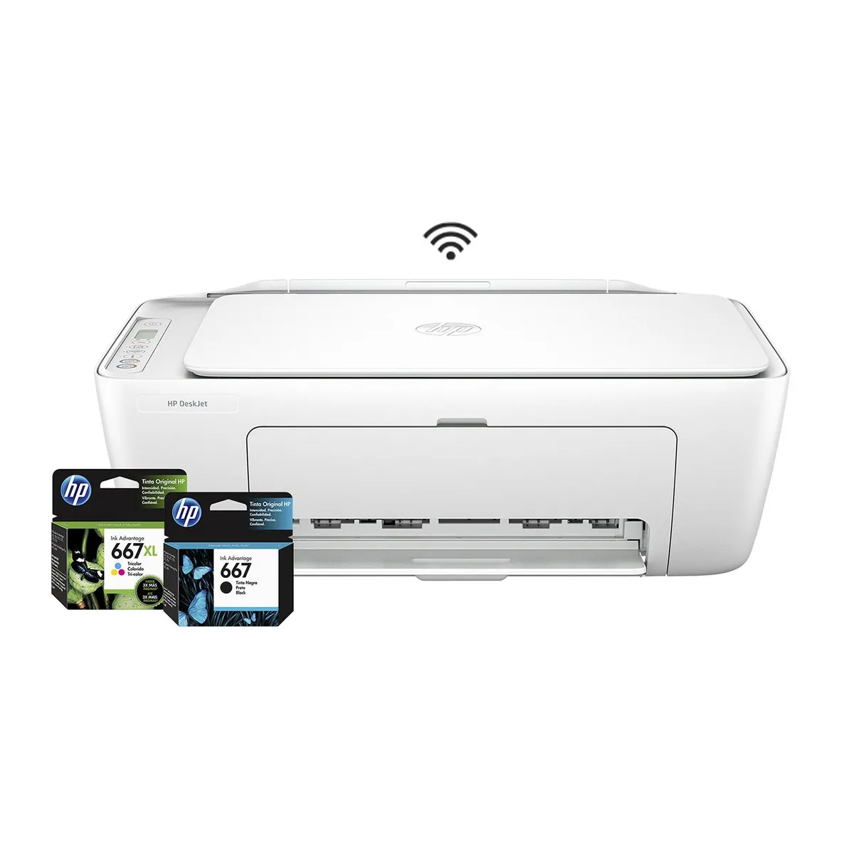 HP - Impresora multifuncional HP Desk Jet Ink Advantage 2875 | a Color | Compatible con Windows | Escaner y Copiadora