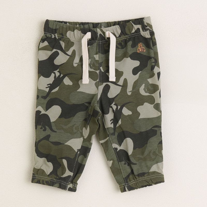 GAP - Pantalón para Bebé niño Militar con Cintura elásticada en Algodón GAP