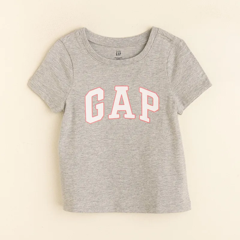 GAP - Camiseta Niña con Logo Manga corta Algodón GAP