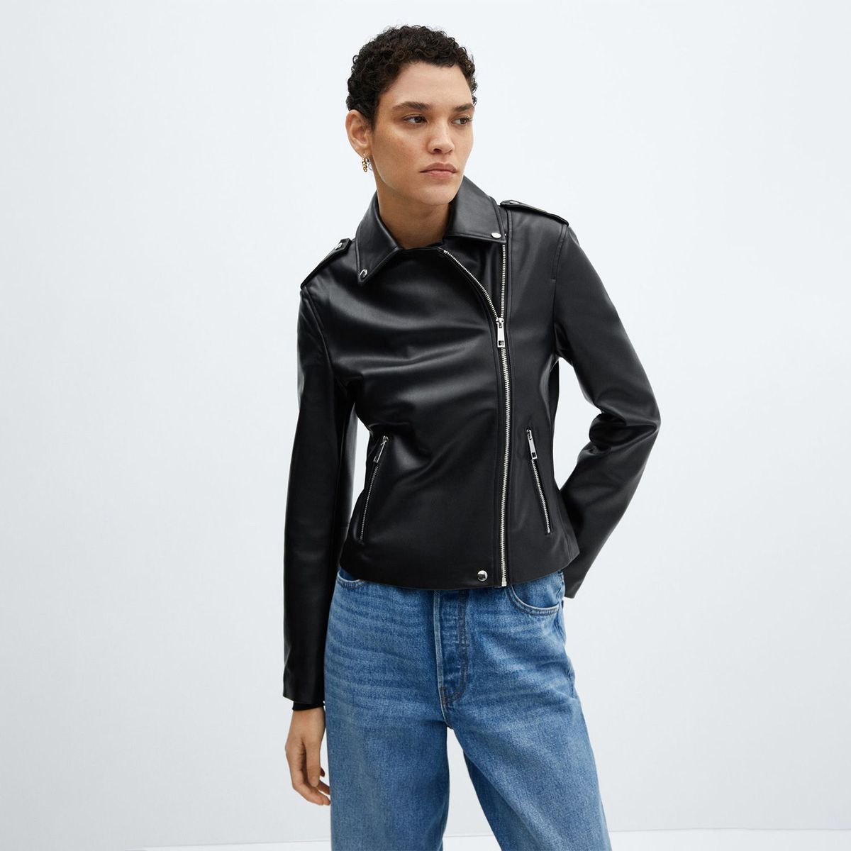 MANGO - Chaqueta para Mujer Tipo biker MANGO