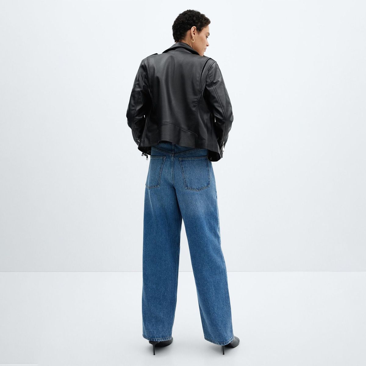 MANGO - Chaqueta para Mujer Tipo biker MANGO