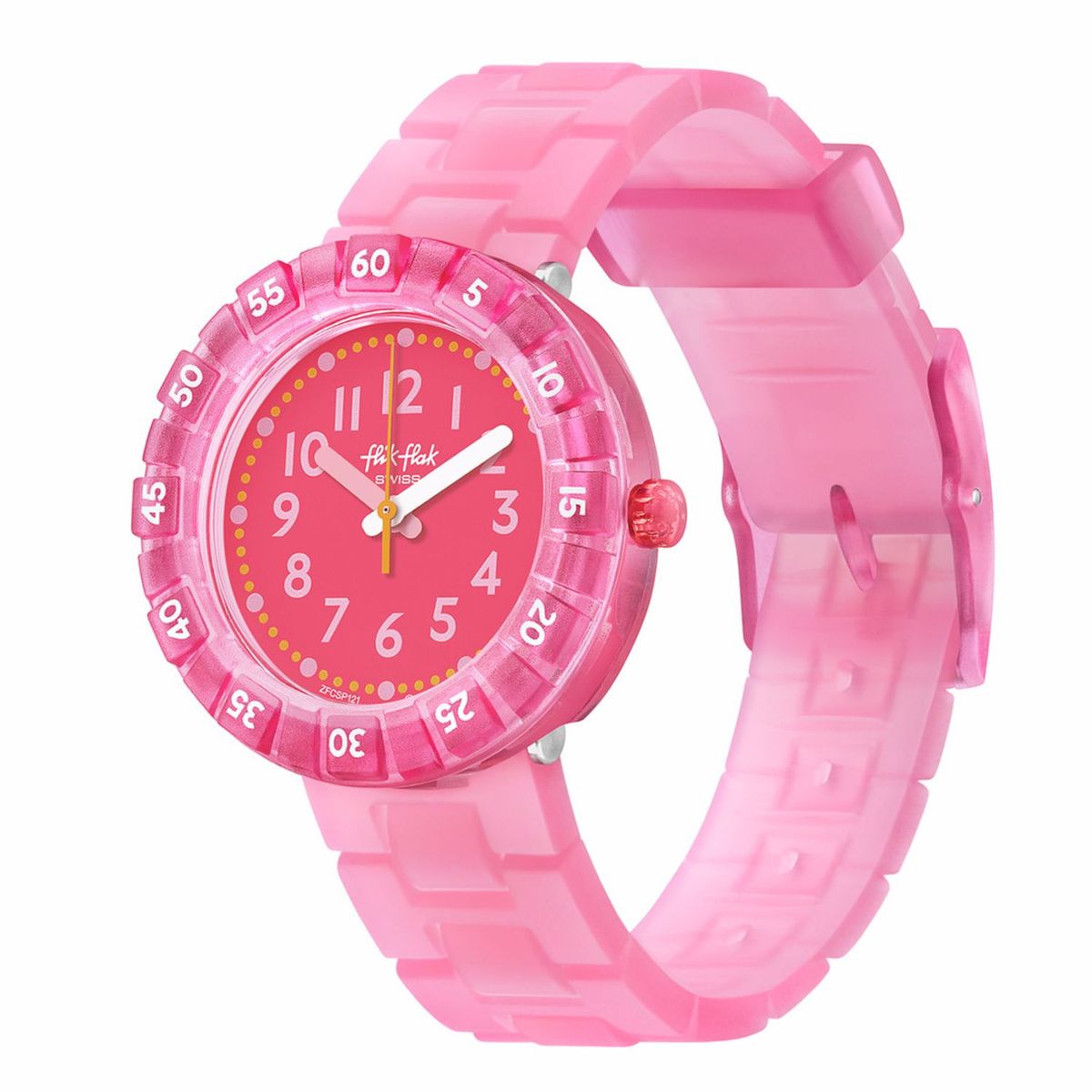 FLIK FLAK - Reloj Flik Flak para Niñas LEVEL PINK .  Reloj análogo Rosado Silicona