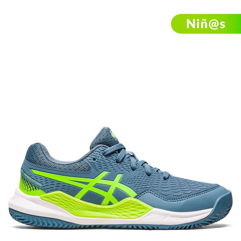 ASICS - Tenis Asics Gel-Resolution 9 Gs Clay para Niño  