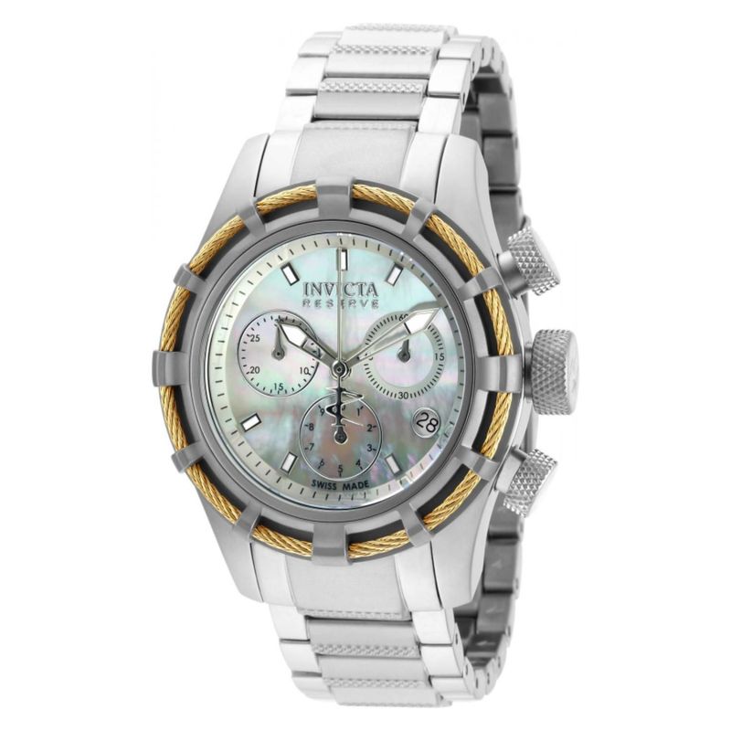INVICTA - Reloj Invicta para Mujer Bolt . Reloj Análogo Plateado Acero inoxidable