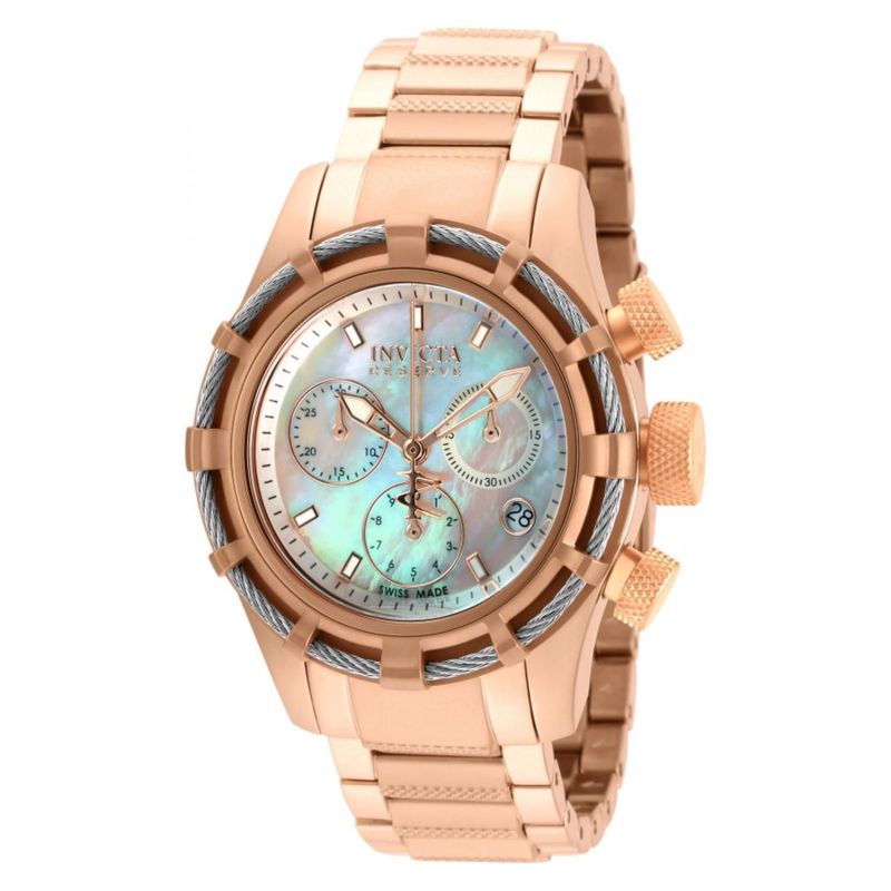 INVICTA - Reloj Invicta para Mujer Bolt . Reloj Análogo Oro rosa Acero inoxidable