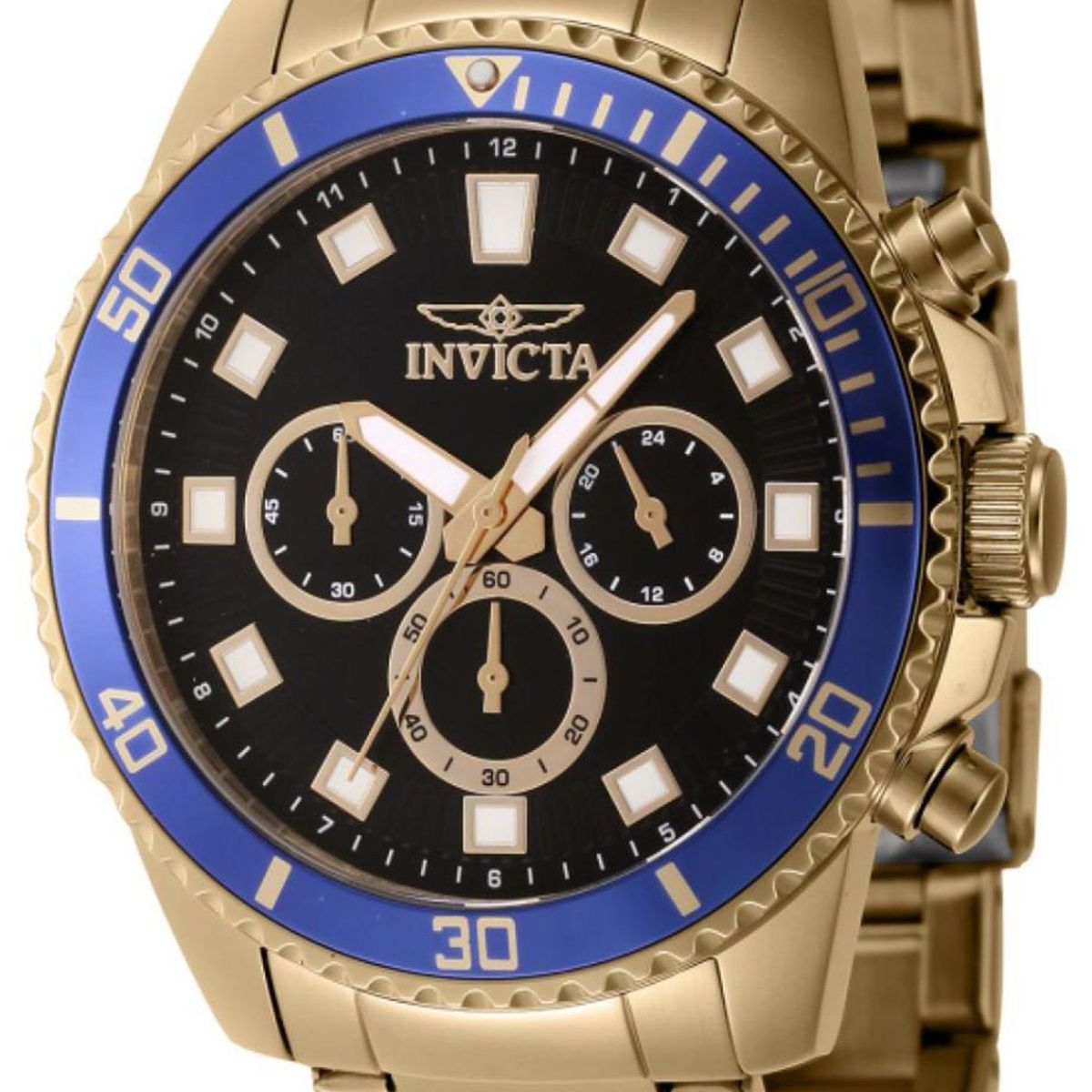 INVICTA - Reloj Invicta para Hombre Pro Diver . Reloj Análogo Dorado Acero inoxidable