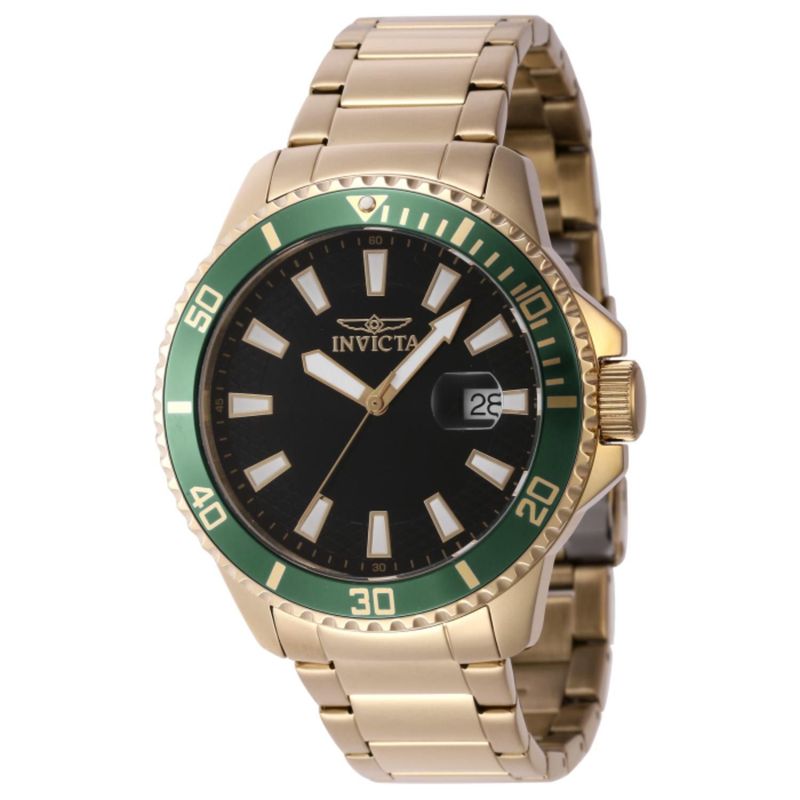 INVICTA - Reloj Invicta para Hombre Pro Diver . Reloj Análogo Dorado Acero inoxidable