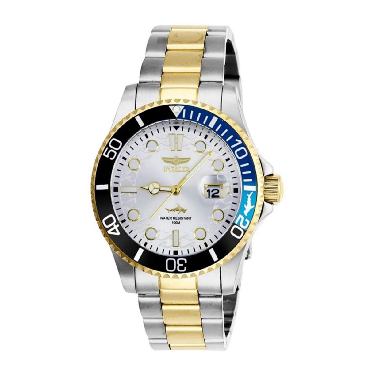 INVICTA - Reloj Invicta para Hombre Pro Diver . Reloj Análogo Plateado Acero inoxidable