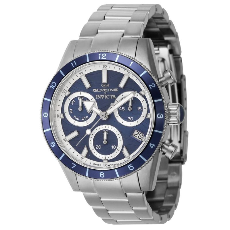 INVICTA - Reloj Invicta para Hombre Five Elements . Reloj Análogo Plateado Acero inoxidable