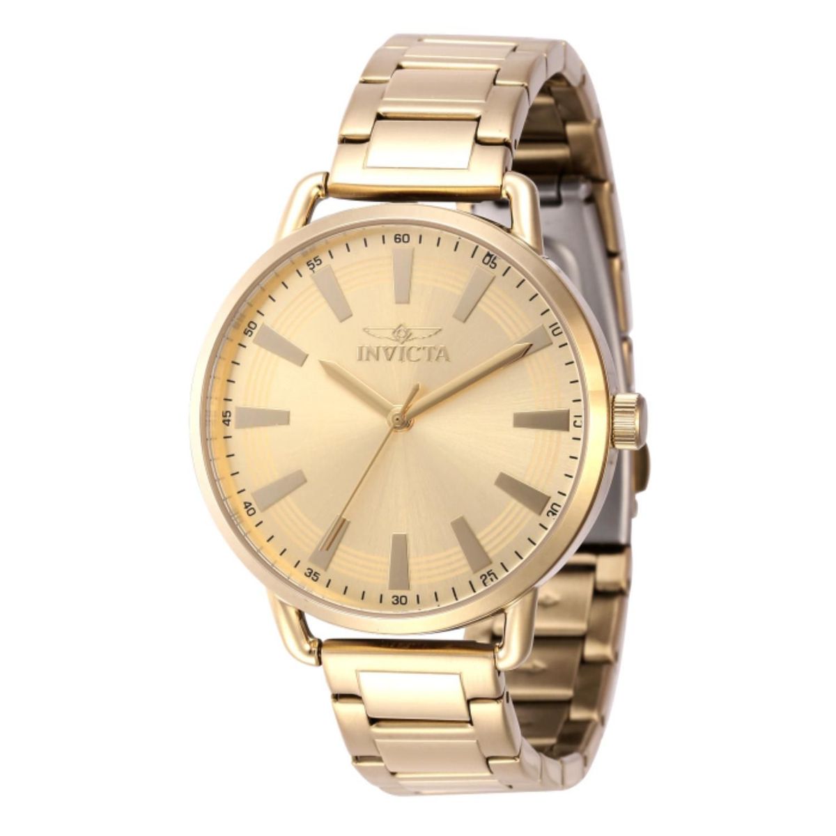 INVICTA - Reloj Invicta para Mujer Wildflower . Reloj Análogo Dorado Acero inoxidable