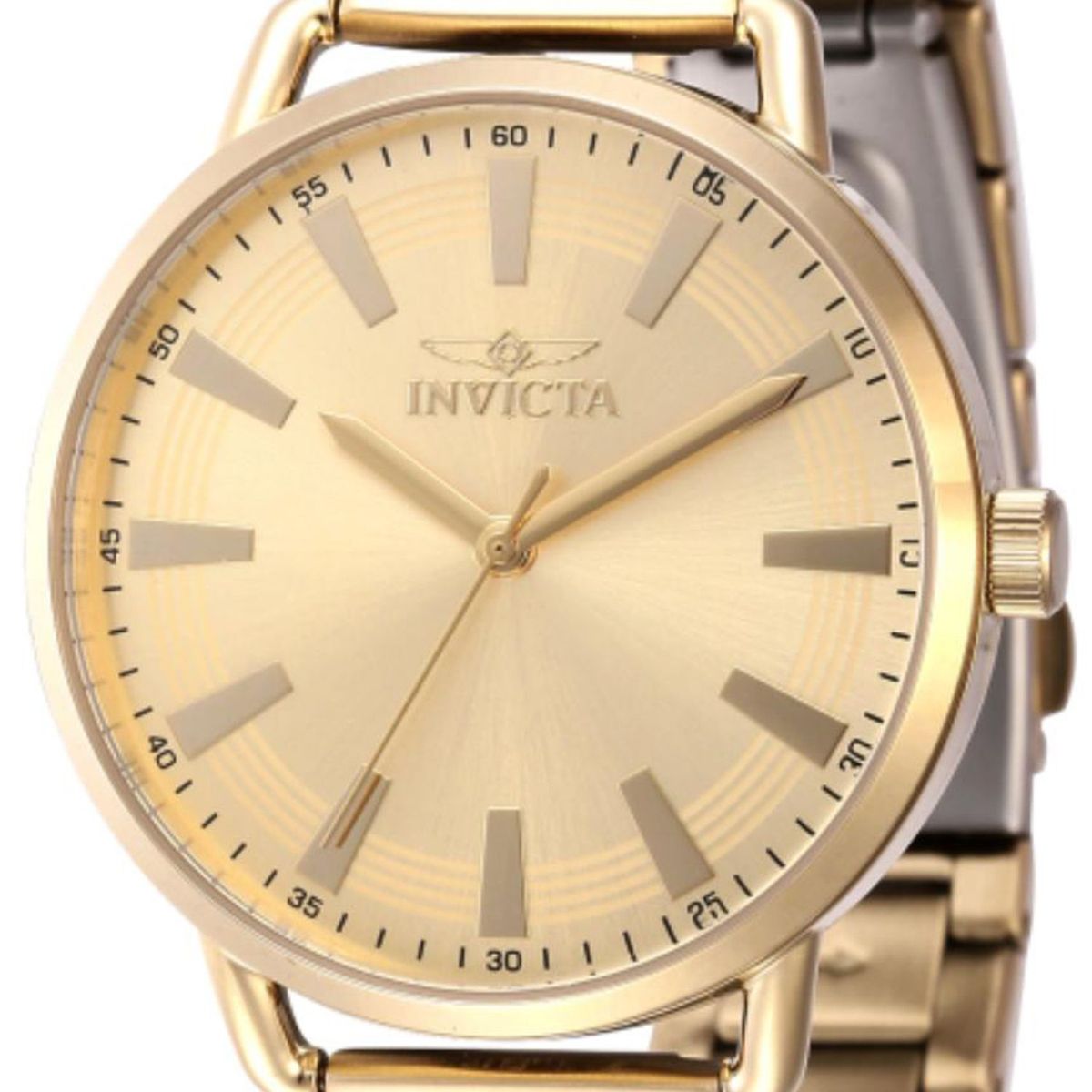INVICTA - Reloj Invicta para Mujer Wildflower . Reloj Análogo Dorado Acero inoxidable