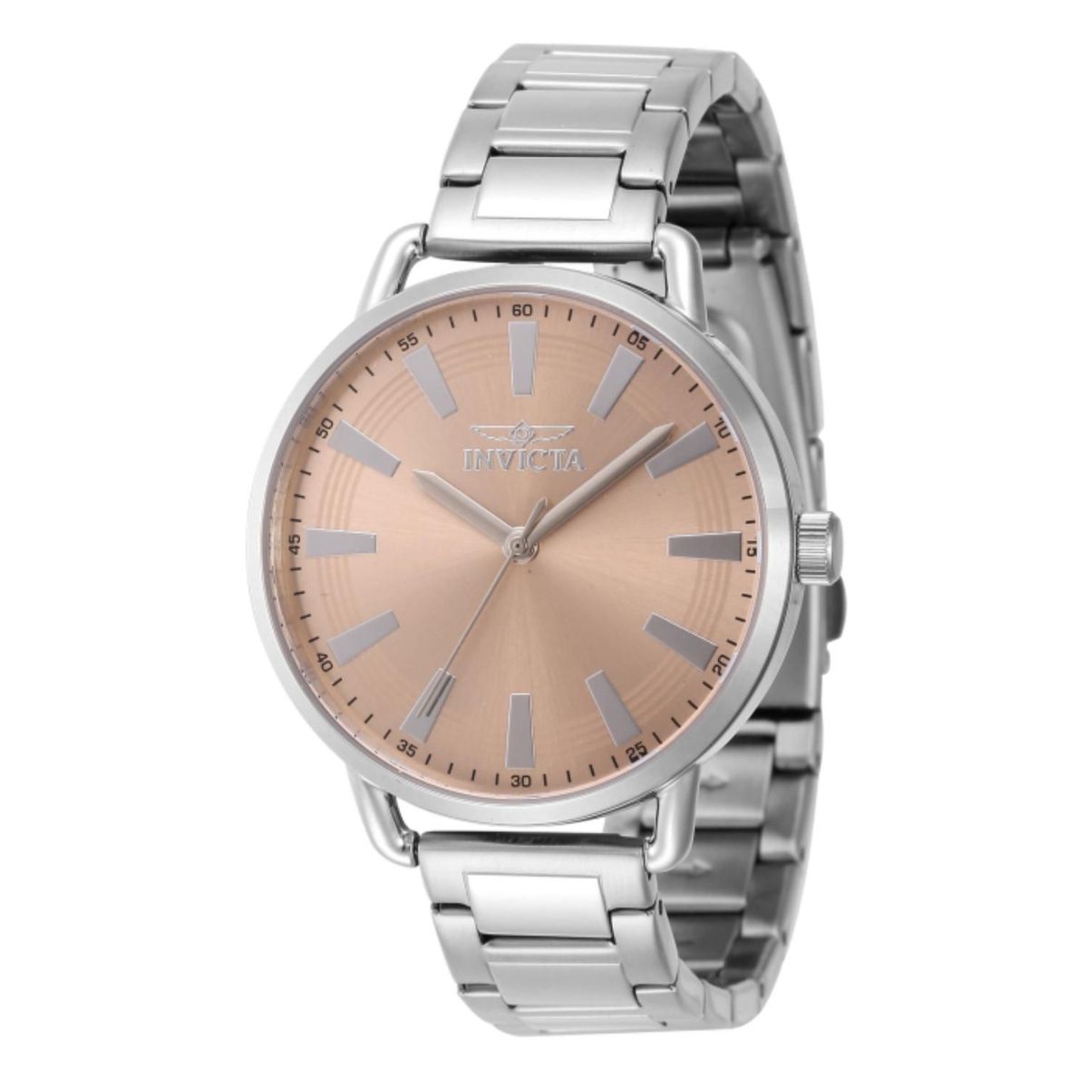 INVICTA - Reloj Invicta para Mujer Wildflower . Reloj Análogo Plateado Acero inoxidable