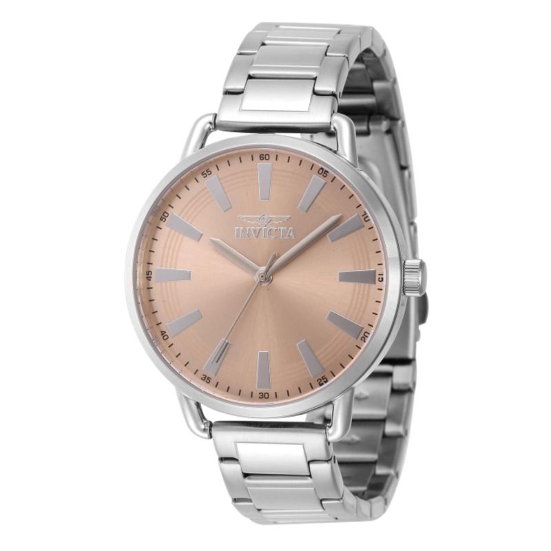 INVICTA - Reloj Invicta para Mujer Wildflower . Reloj Análogo Plateado Acero inoxidable