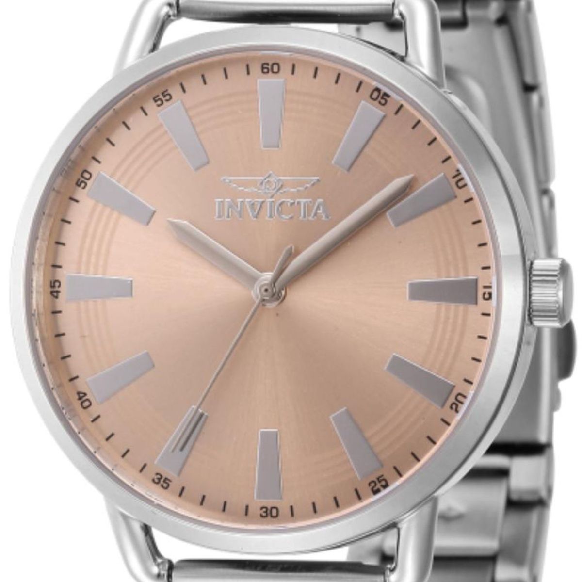 INVICTA - Reloj Invicta para Mujer Wildflower . Reloj Análogo Plateado Acero inoxidable