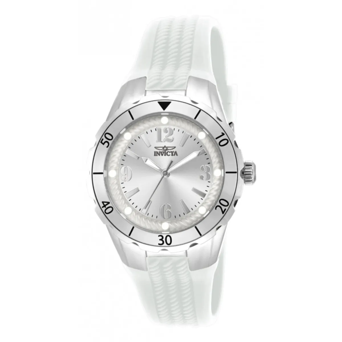 INVICTA - Reloj Invicta para Mujer Angel . Reloj Análogo Blanco  Acero inoxidable