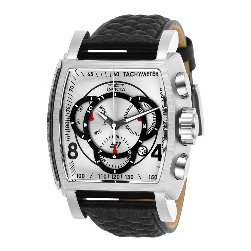 INVICTA - Reloj Invicta para Hombre S1 Rally . Reloj Análogo Negro Acero inoxidable