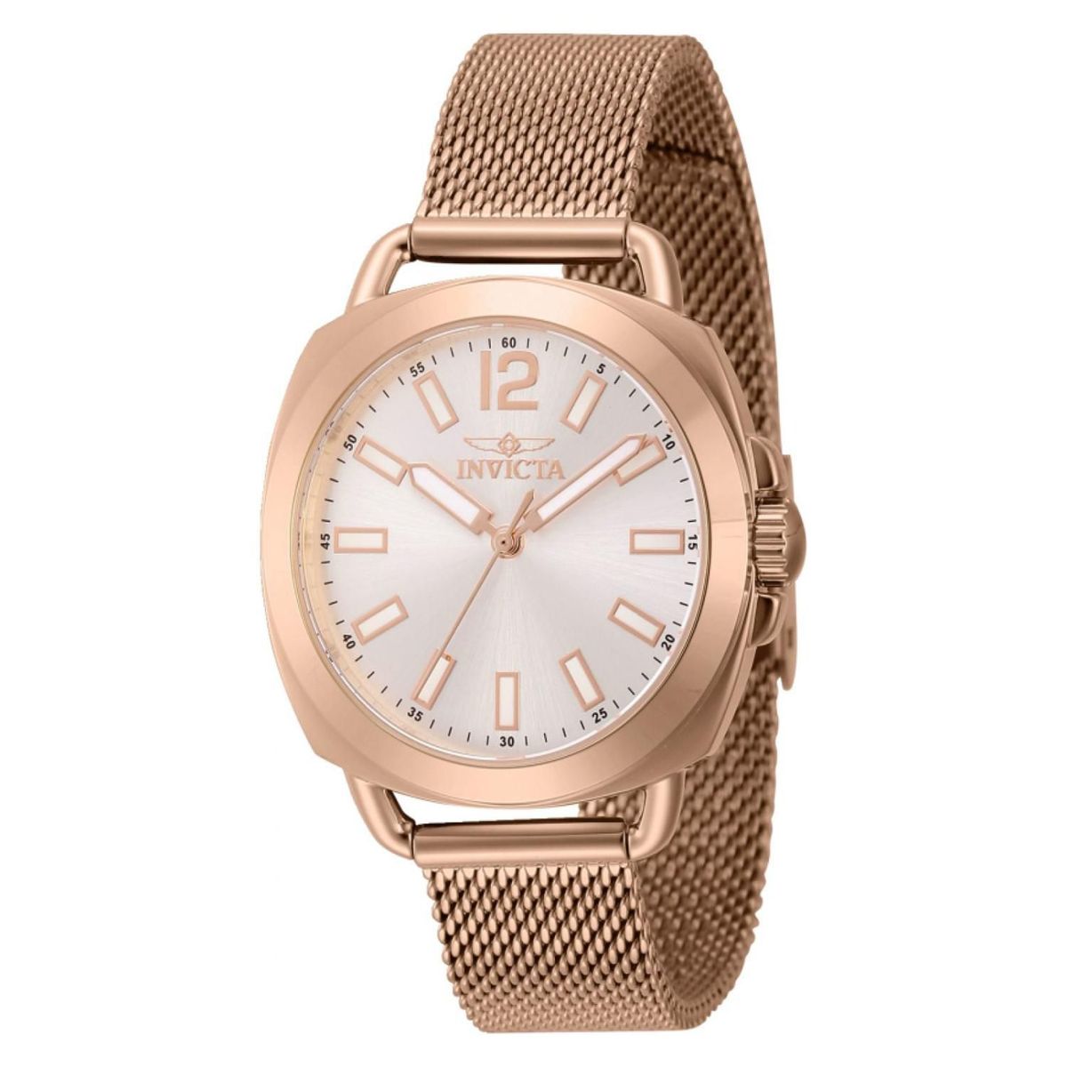 INVICTA - Reloj Invicta para Mujer Wildflower . Reloj Análogo Oro rosa Acero inoxidable