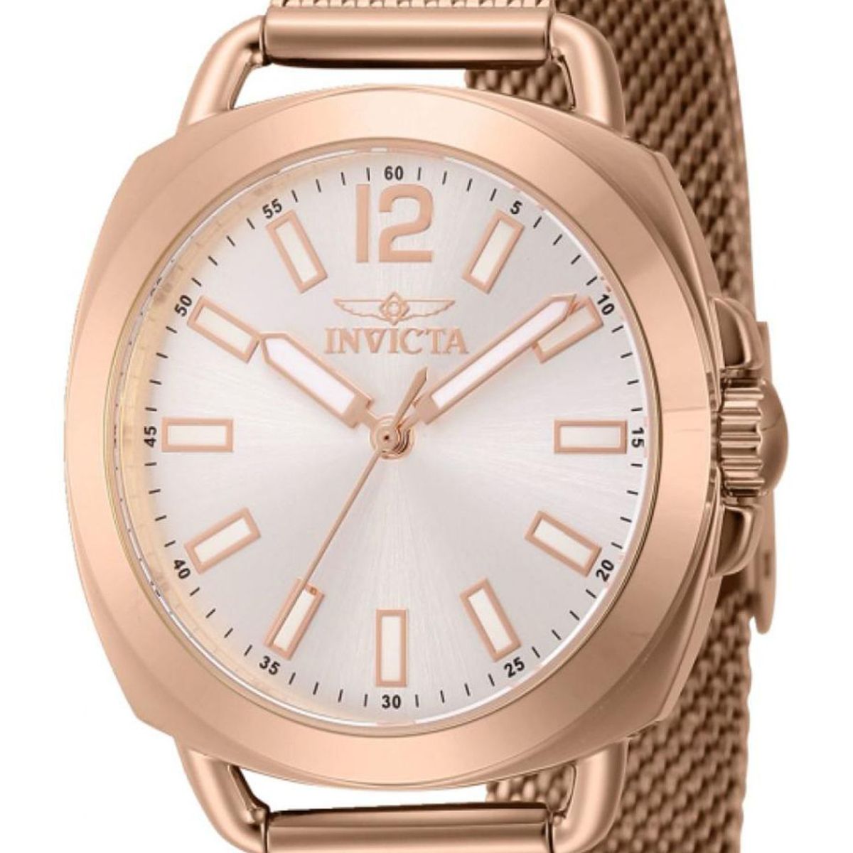 INVICTA - Reloj Invicta para Mujer Wildflower . Reloj Análogo Oro rosa Acero inoxidable