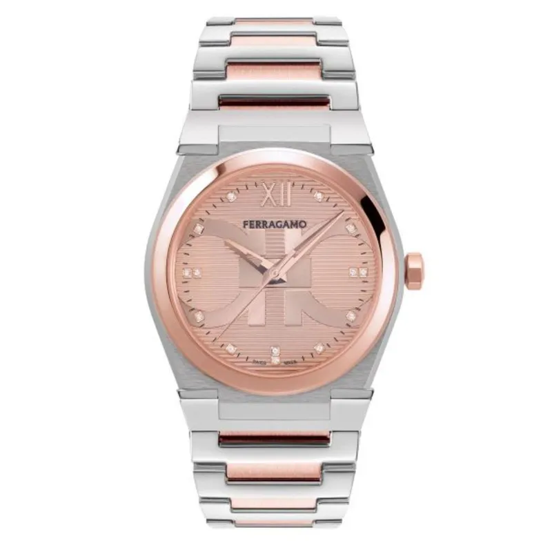 FERRAGAMO - Reloj Ferragamo para Hombre  . Reloj Análogo Plateado Acero inoxidable