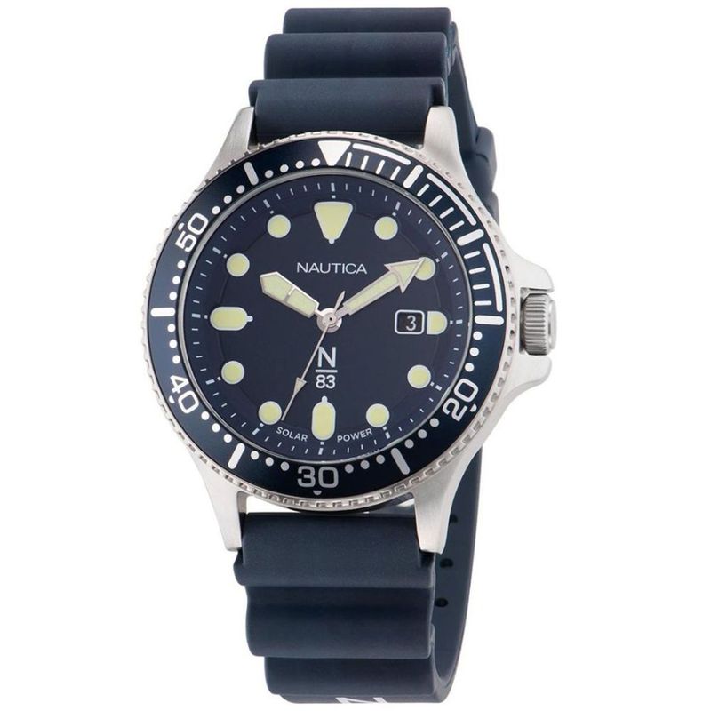 NAUTICA - Reloj Nautica para Hombre  . Reloj Análogo Azul Acero inoxidable