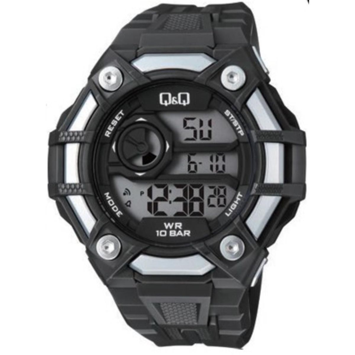 Q&Q - Reloj Q&Q para Hombre G18A-005VY . Reloj Digital Negro Resina