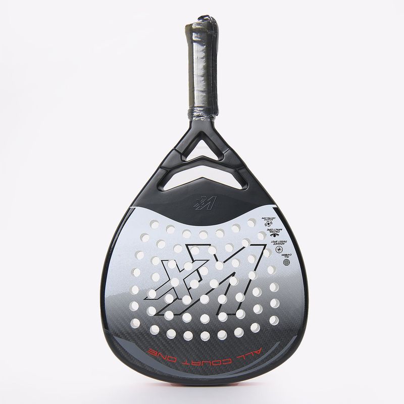 K6 - Raqueta de padel con fibra de carbono con nucleo de espuma flexible 69040 NE0 TU