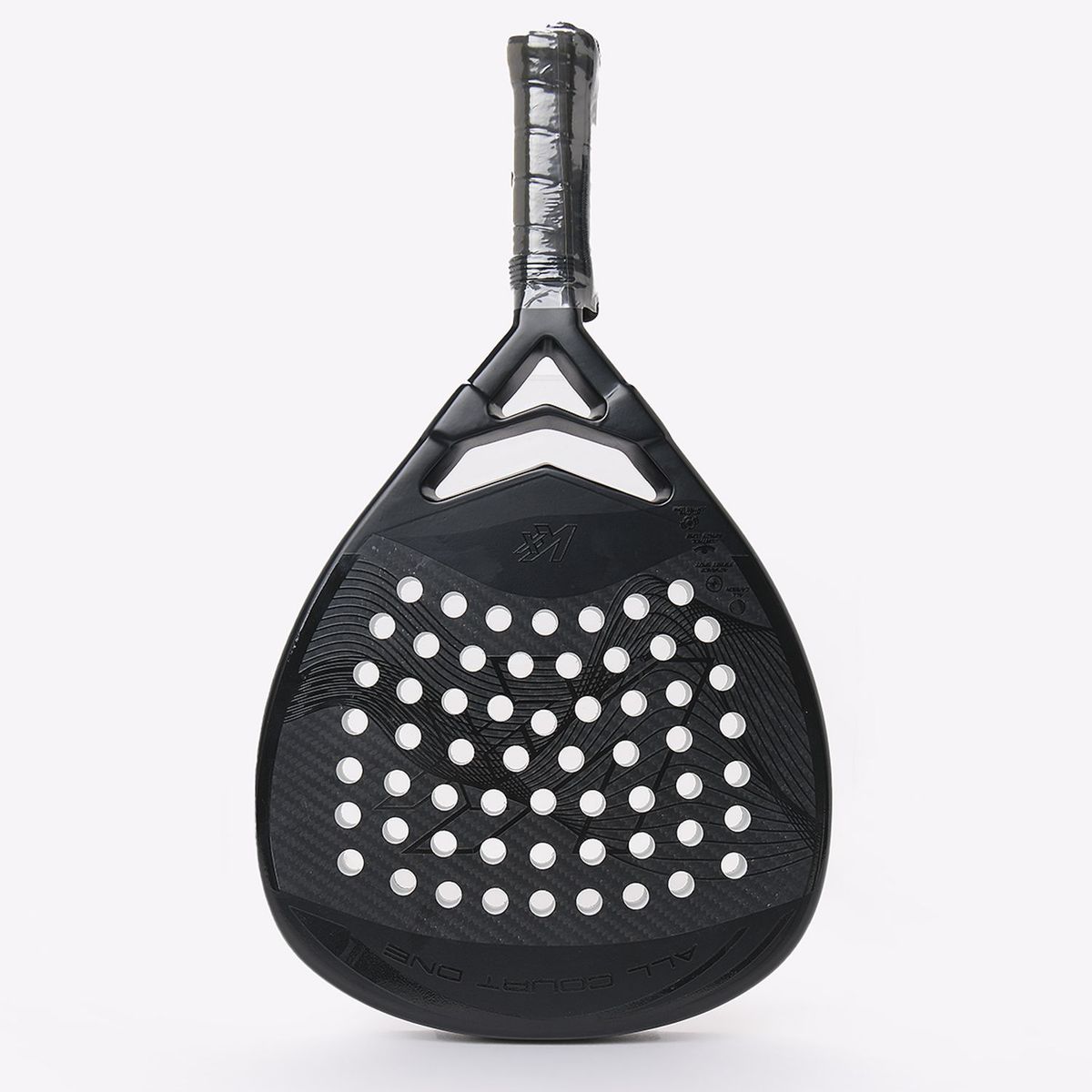 K6 - Raqueta de padel con fibra de carbono con nucleo de espuma flexible 69041 NE0 TU