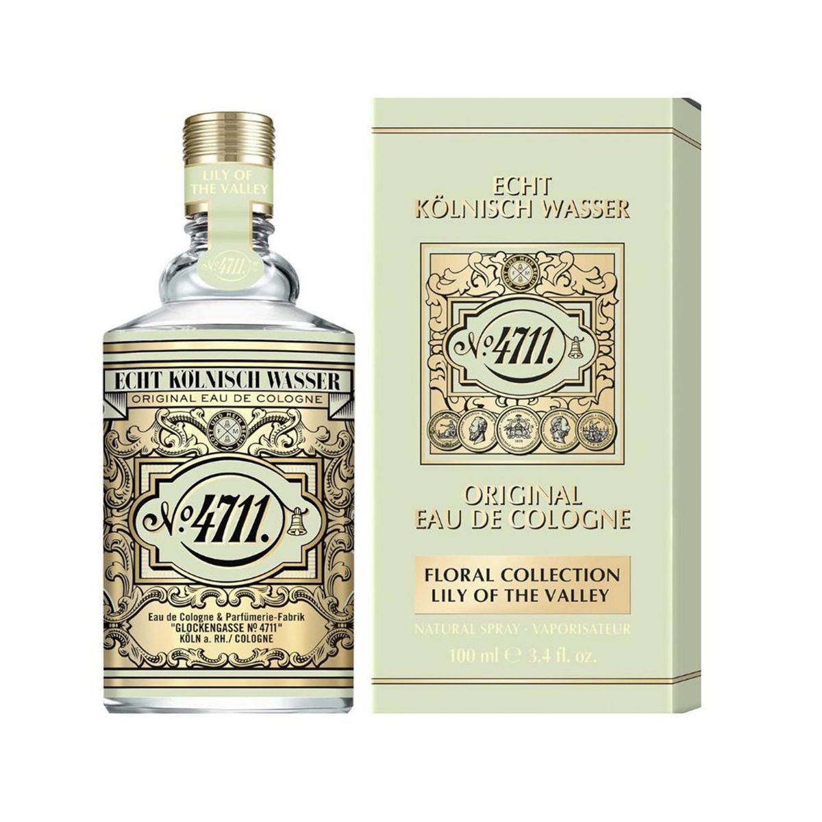 4711 - Perfume Mujer 4711 Floral Lily Of The Valley 100ml Eau de cologne 