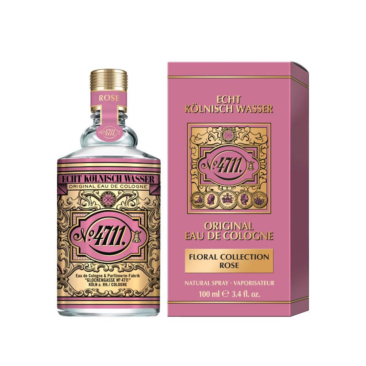 4711 - Perfume Unisex 4711 Floral C Rose Eau de cologne 100 ml 