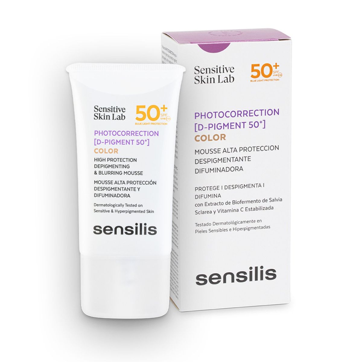 SENSILIS - Protector solar Photocorrection [D-Pigment 50+] Color Sensils 40ml
