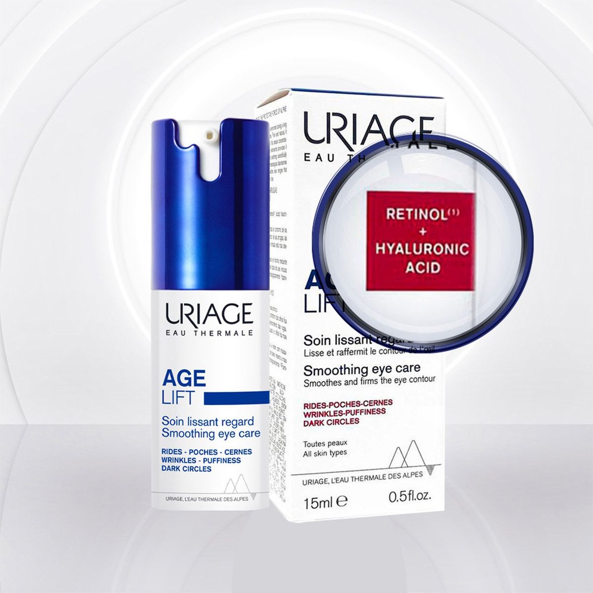 URIAGE - Tratamientos antiedad  Age Lift Smoothing Eye Care Uriage para Todo tipo de piel 15 ml