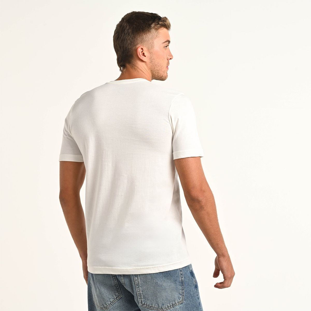 BEARCLIFF - Camiseta Hombre Manga corta de Algodón Bearcliff