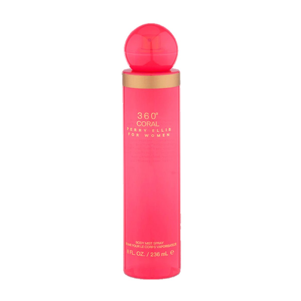 PERRY ELLIS - Perfume Mujer Perry Ellis 360° Coral 236 ml Body Mist