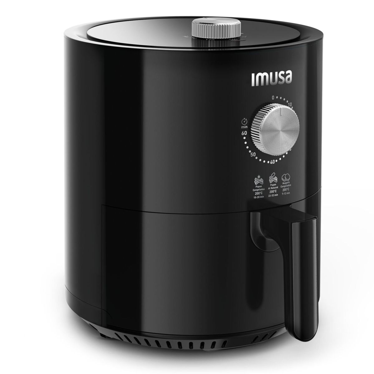 IMUSA - Freidora de aire Imusa Air Fry Ultra Mecanica Negro 4 Lt