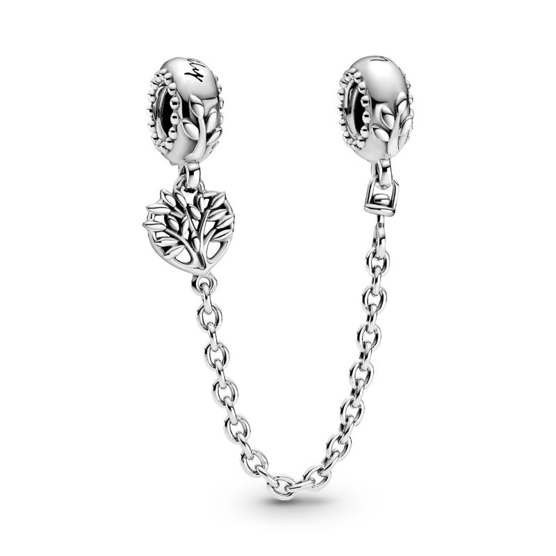 PANDORA - Cadena de Seguridad Pandora Árbol Genealógico Plata Esterlina