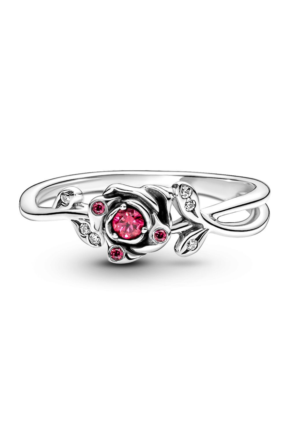 PANDORA - Anillo Pandora Bella bestia disney  En Plata Esterlina