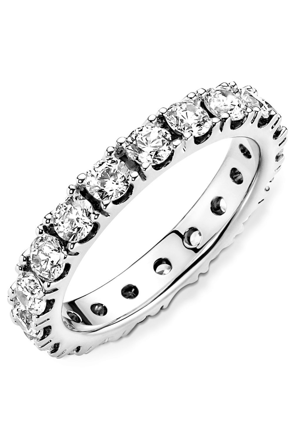 PANDORA - Anillo Pandora eternity Brillante  En Plata Esterlina