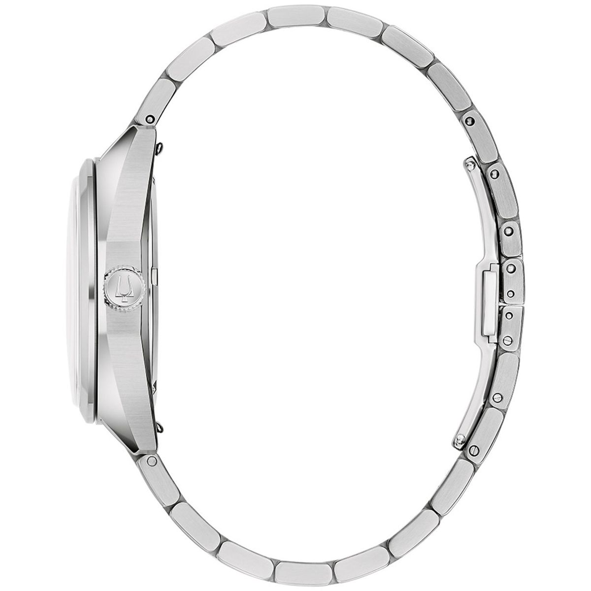 BULOVA - Reloj Bulova Jet Star Unisex . Relojes análogos Acero Inoxidable Plateado