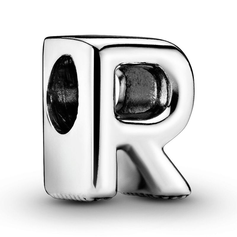PANDORA - Charm Pandora Letra R Plata Esterlina