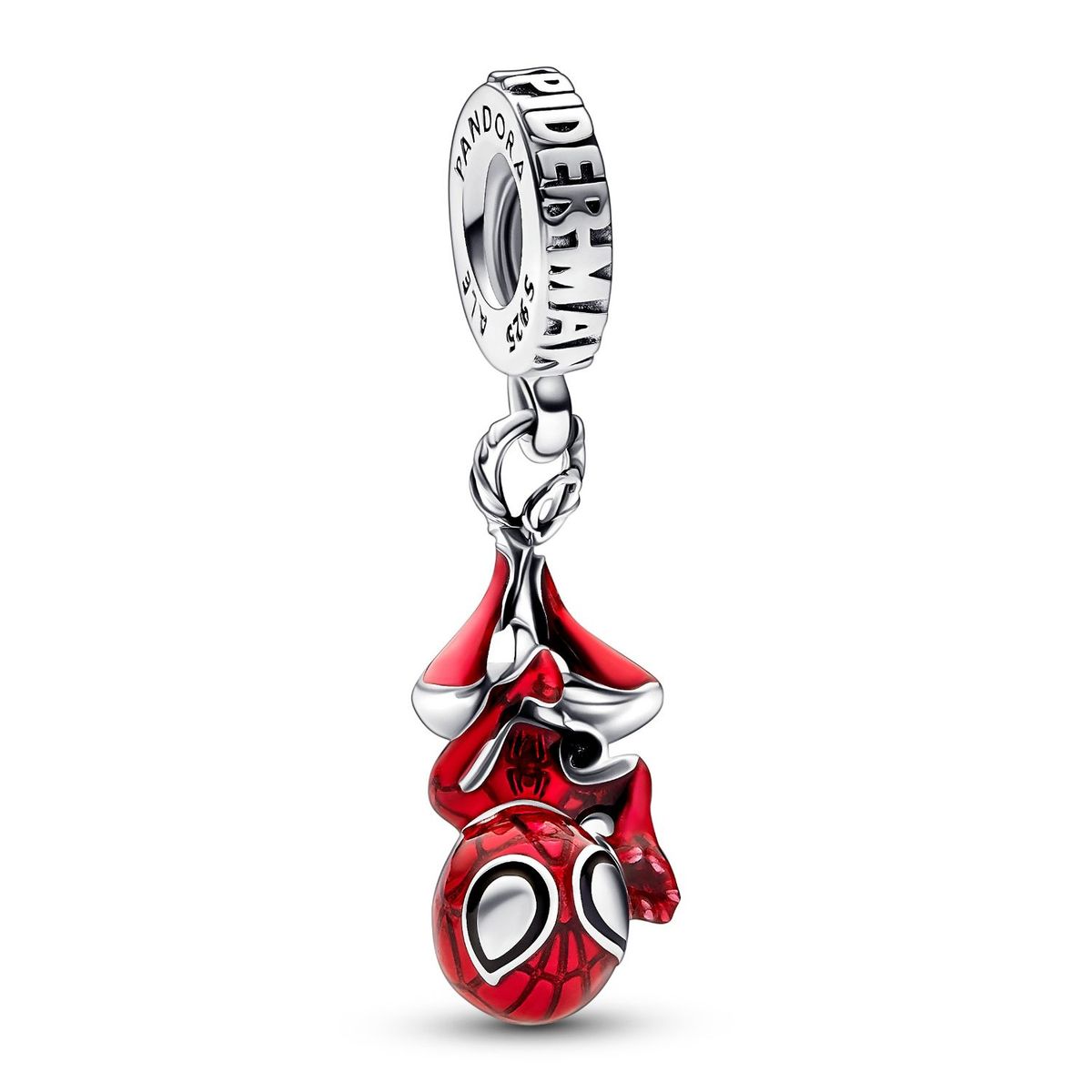 PANDORA - Charm Pandora Spider-Man Colgado de Marvel Plata Esterlina