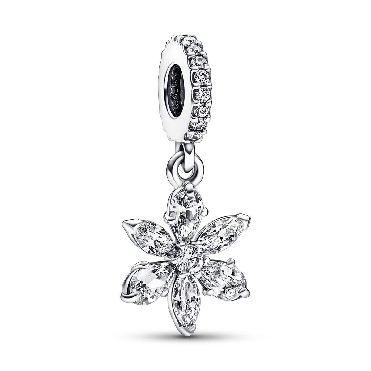 PANDORA - Charm Pandora Herbario Brillante Plata Esterlina